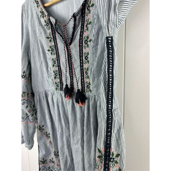 Anthropologie‎ Akemi + Kin COTTAGECORE DRESS 2P EMBROIDERED BOHO - Picture 10 of 14
